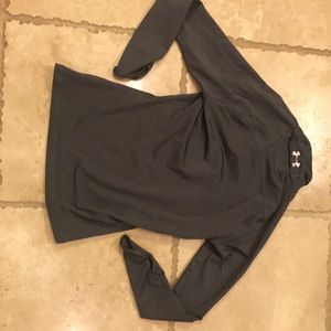 Under armor fitted half zip jacket